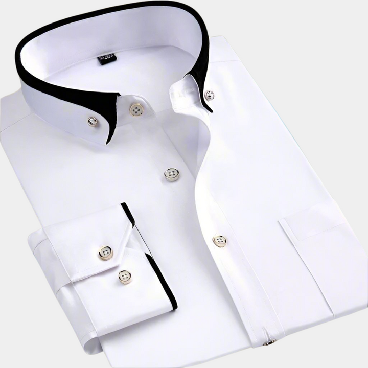 CHEMISE CLASSIQUE HOMME À MANCHES LONGUES