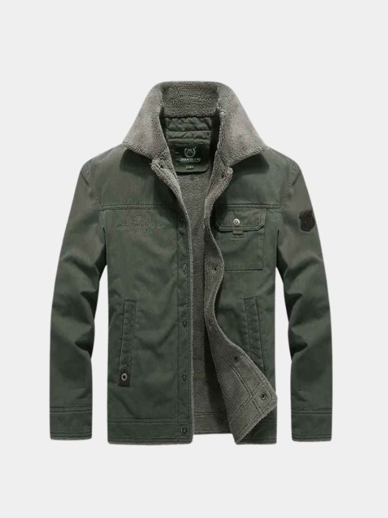 NICOLAS | Blouson aviateur vintage — esprit MA-1 et finition mate