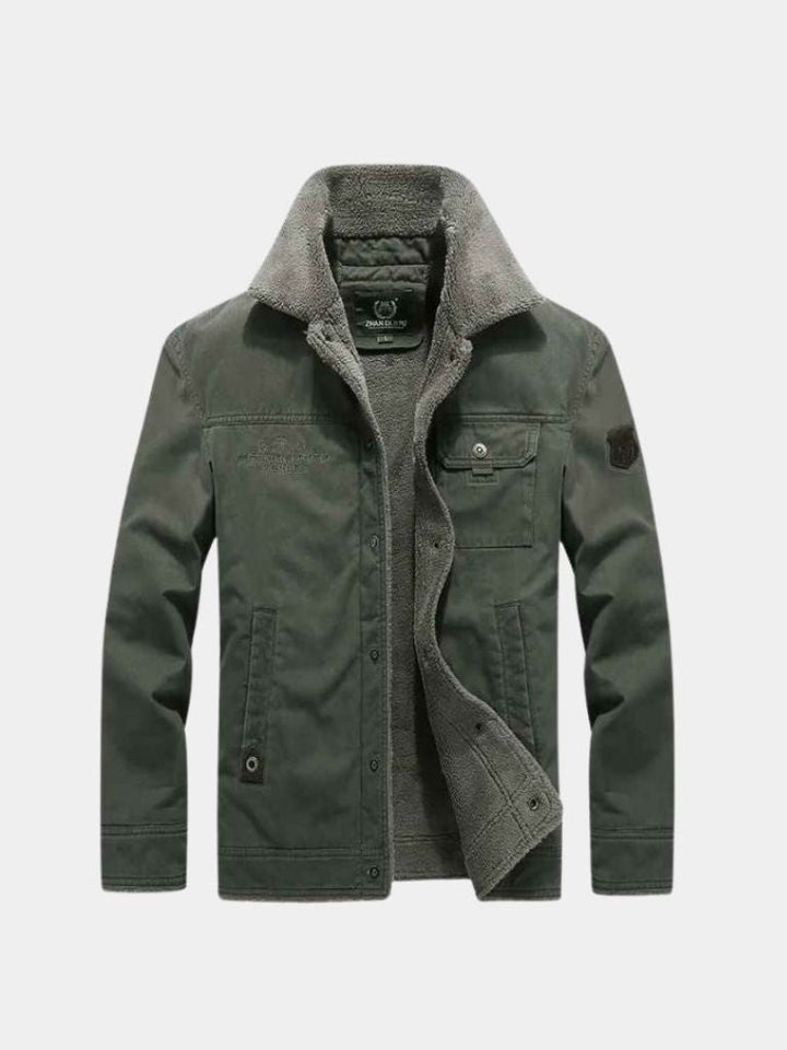 NICOLAS | Blouson aviateur vintage — esprit MA-1 et finition mate