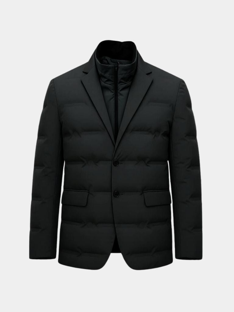 JUSTIN | Manteau d'hiver en lainage premium — coupe taillée