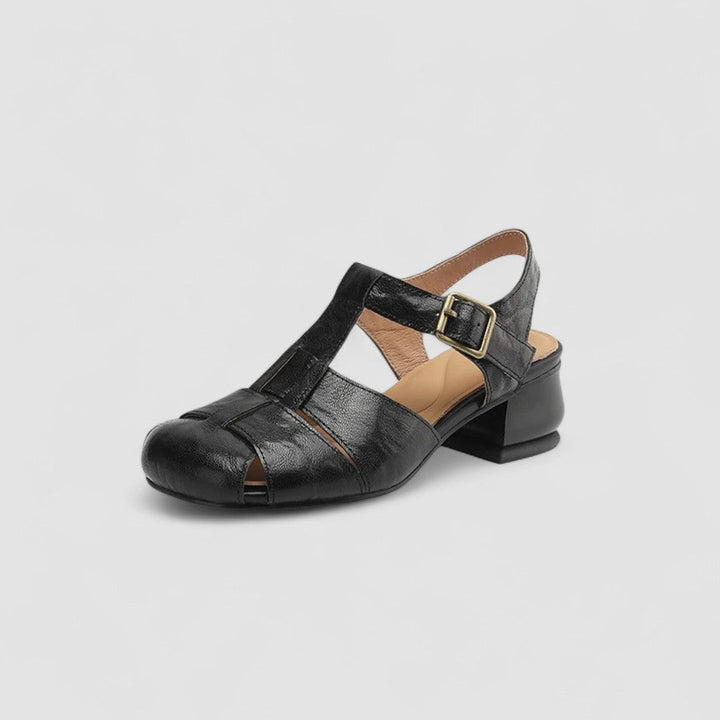 Amélie | Sandales en Cuir, Confort & Élégance Intemporelle
