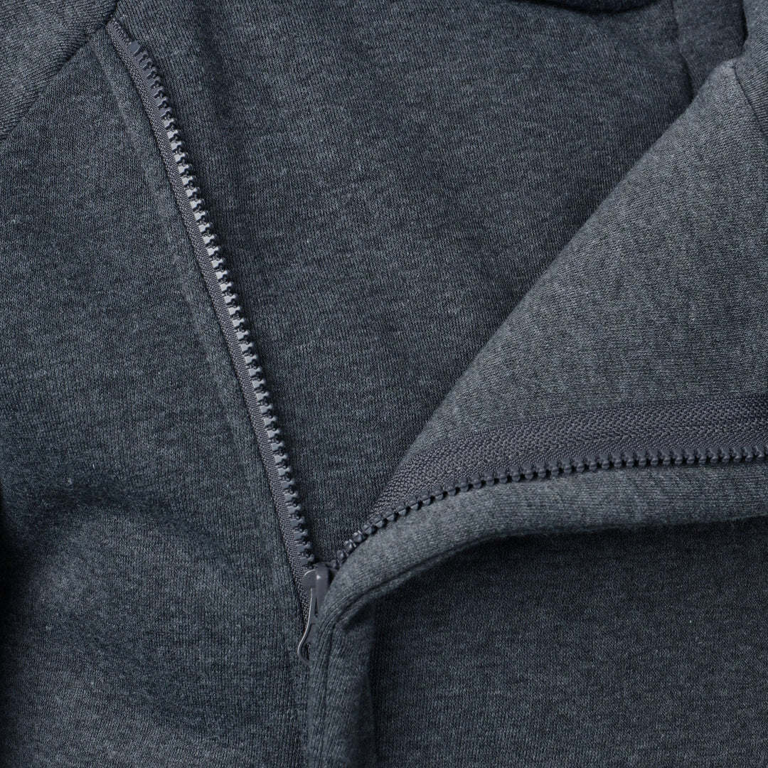 SWEAT À CAPUCHE ZIPPÉ CROISÉ POUR HOMME