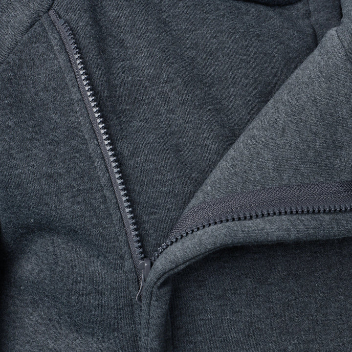 SWEAT À CAPUCHE ZIPPÉ CROISÉ POUR HOMME