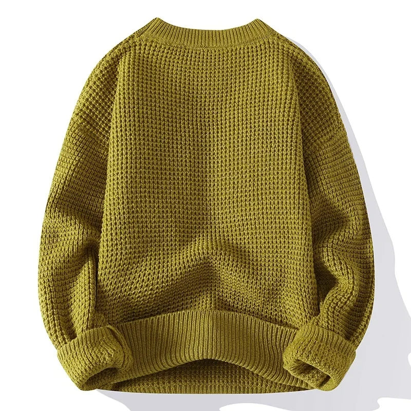 PULL EN MAILLE TEXTURÉ POUR HOMME