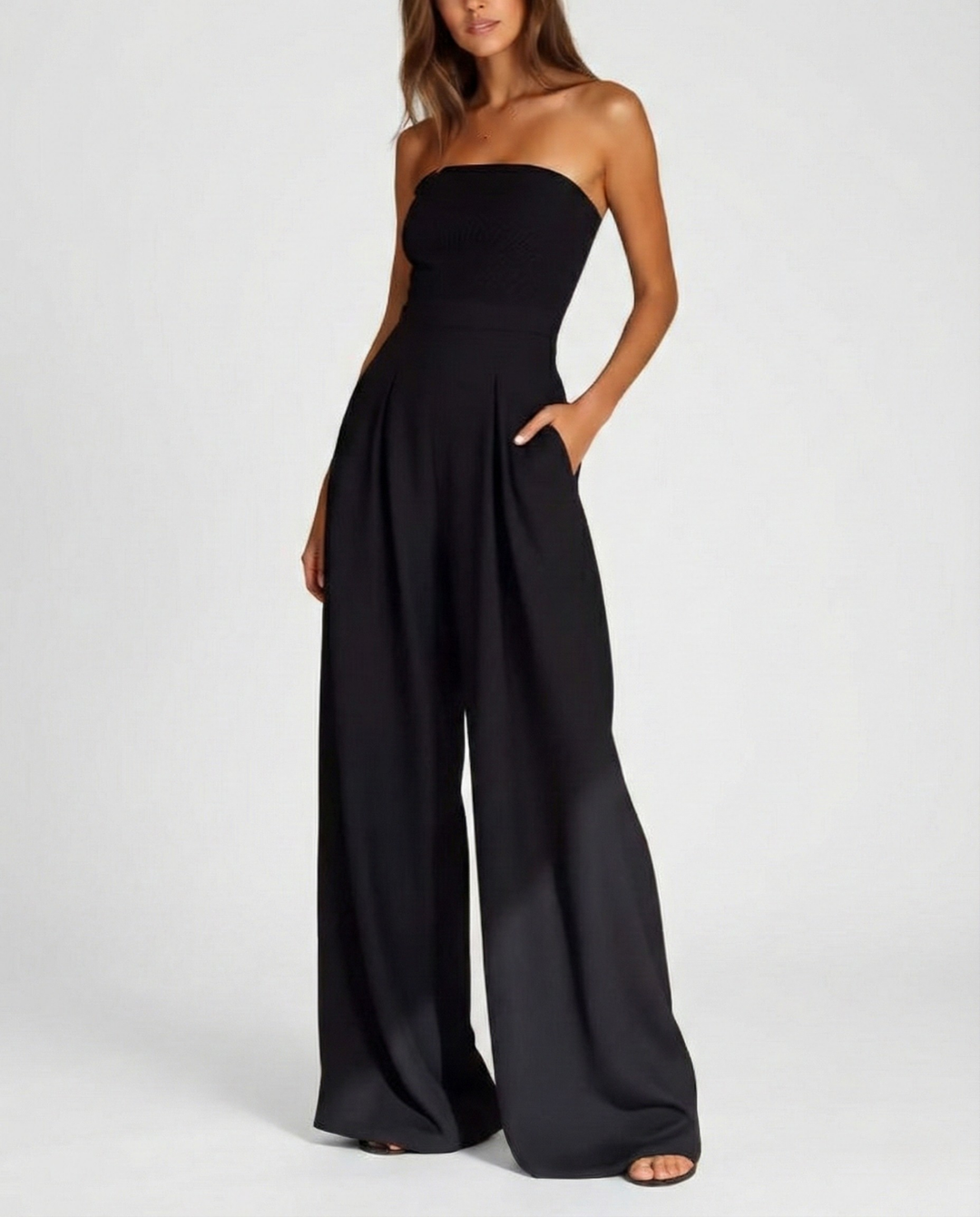 Céleste | Combinaison bustier fluide