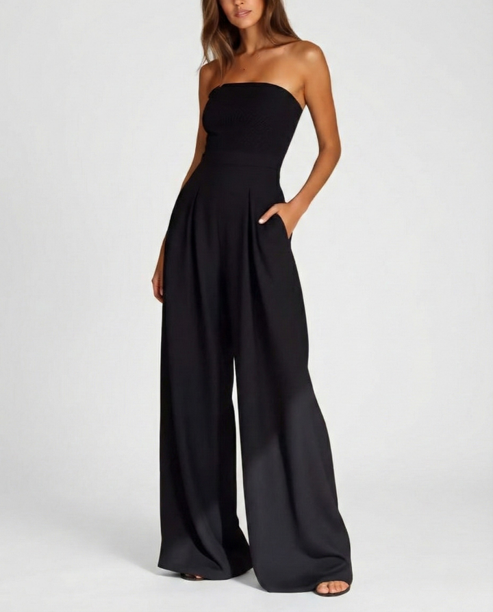 Céleste | Combinaison bustier fluide