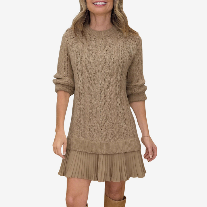 Camille Cannes | Robe Pull en Maille