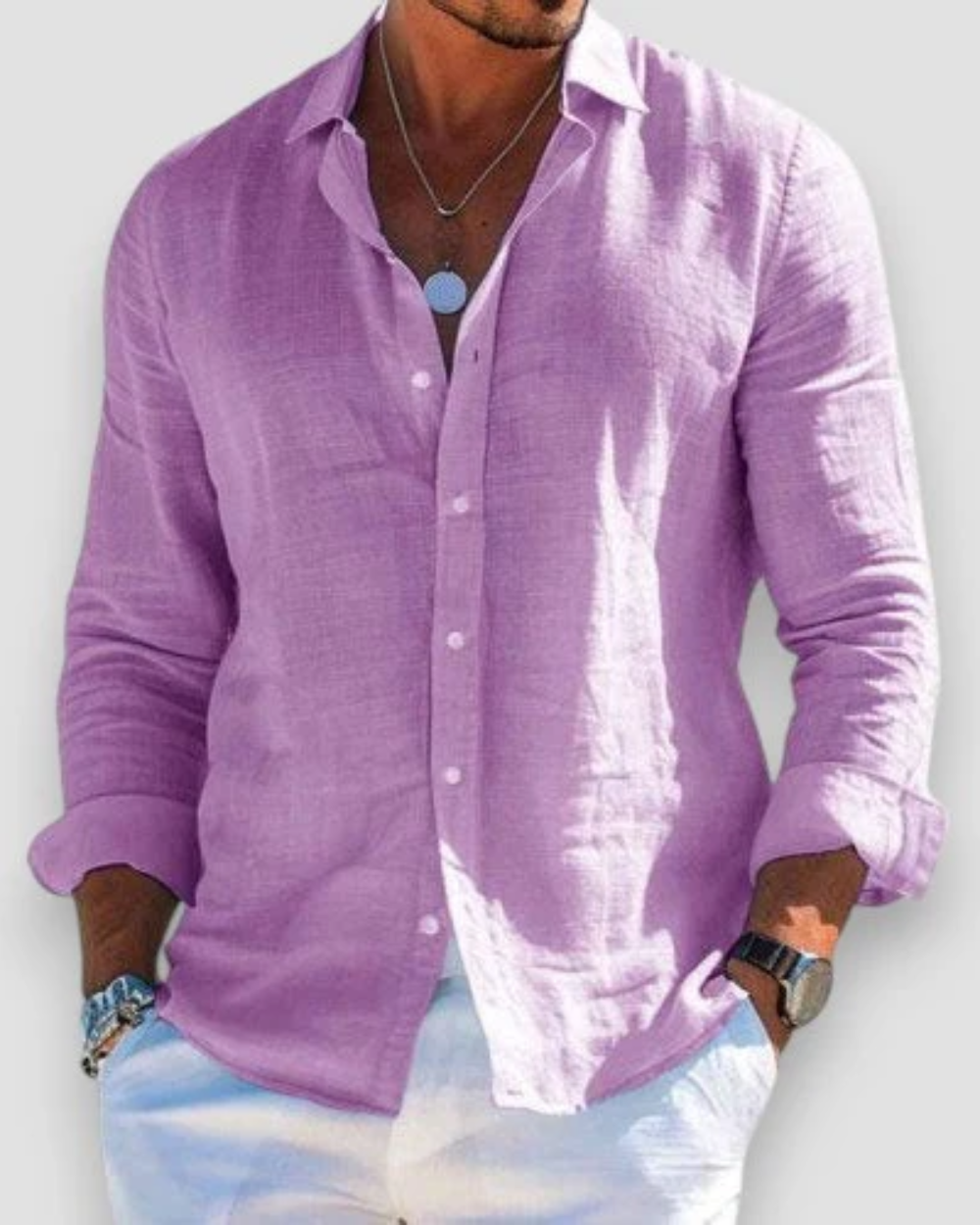 CHEMISE CLASSIQUE POUR HOMMES