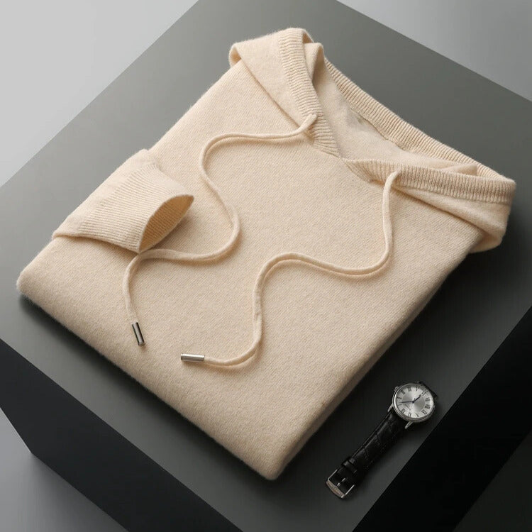 SWEAT À CAPUCHE MOELLEUX ET ÉLÉGANT POUR HOMME