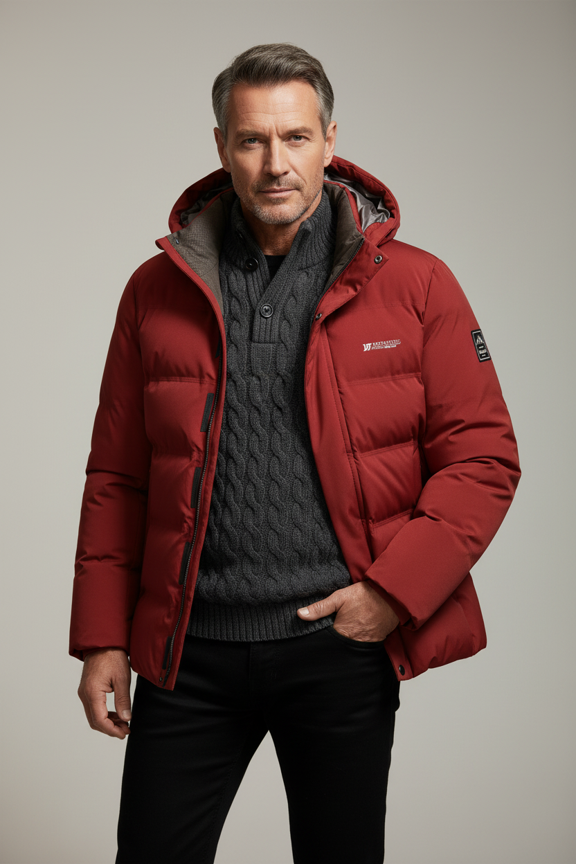 PARKA HIVERNALE POUR HOMME