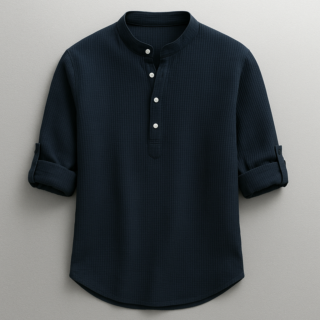 CHEMISE EN COTON ET LIN