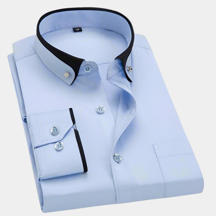 CHEMISE CLASSIQUE À MANCHES LONGUES