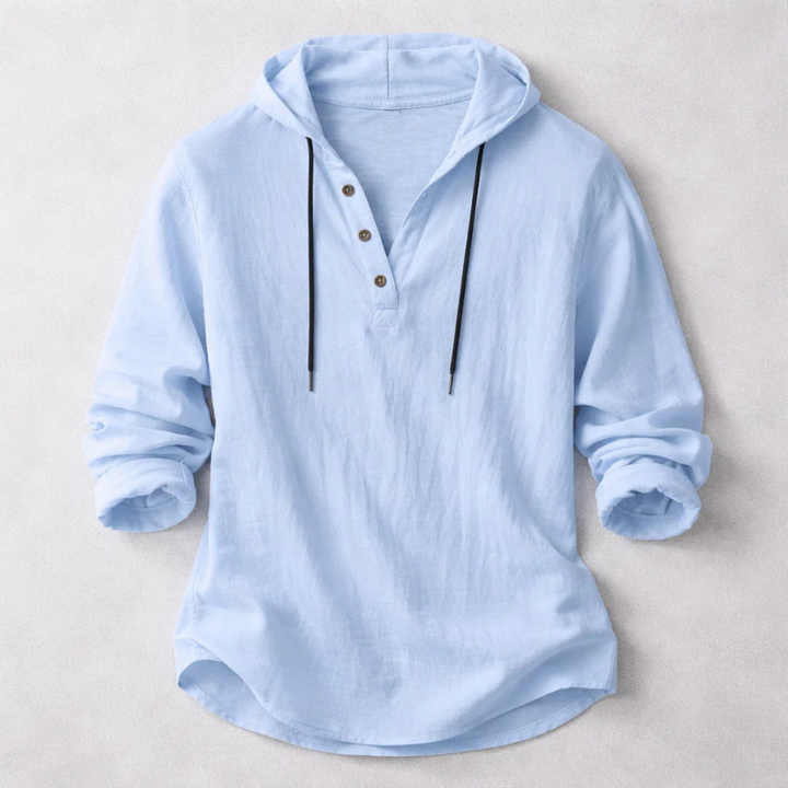 CHEMISE À CAPUCHE ÉLÉGANTE POUR HOMME