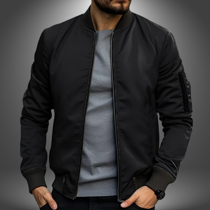ÉTIENNE | Veste Bomber Légère — Coupe Slim & Style Intemporel