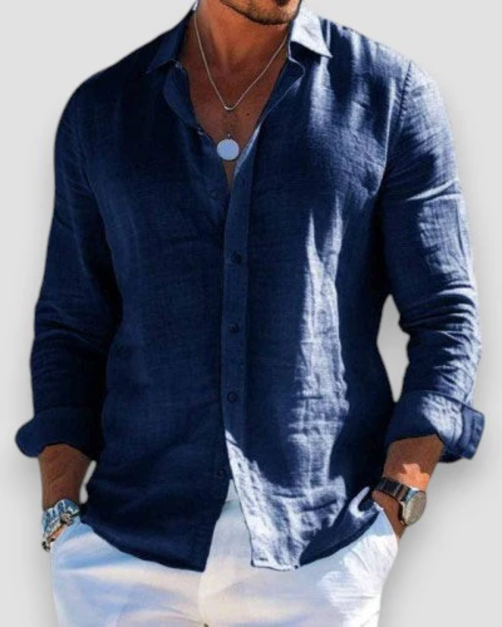 CHEMISE CLASSIQUE POUR HOMMES