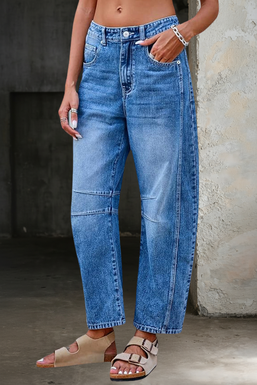 BÉATRICE | Jean Évasé Coupe Mid-Rise