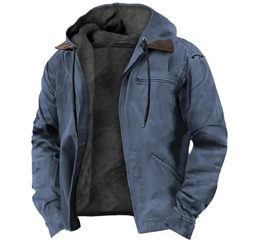 VESTE AVEC CAPUCHE POUR HOMME AUTOMNALE