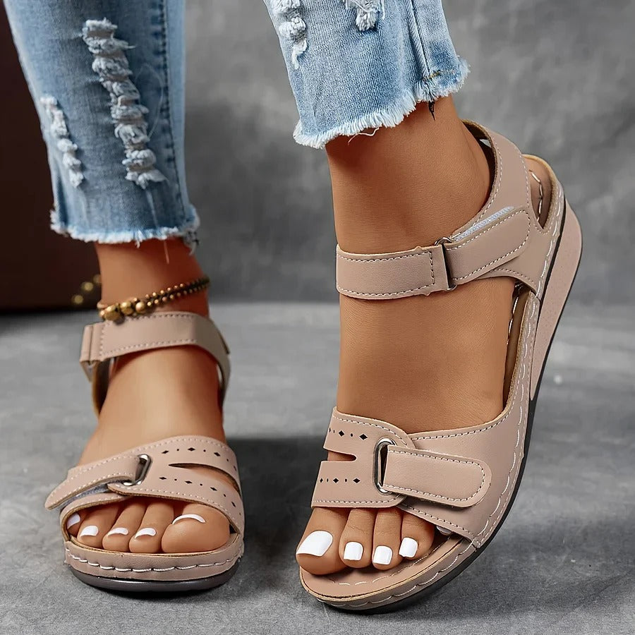Sandales Camille Cannes™ | Élégance Confort & Maintien Absolu