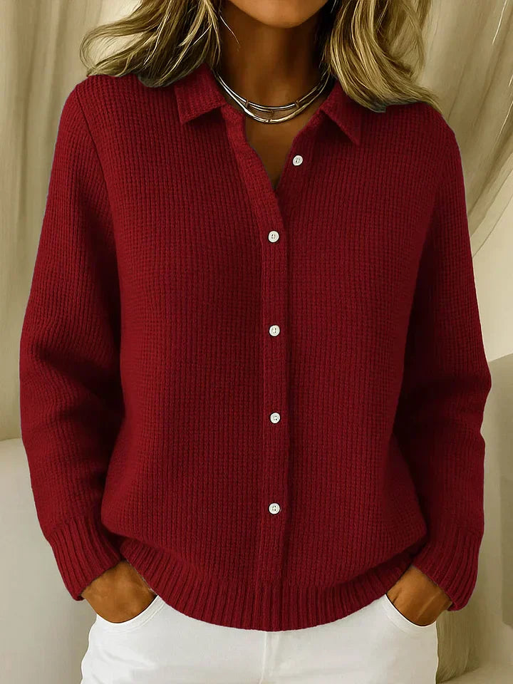 Auriane | Cardigan Chic en Maille Douce