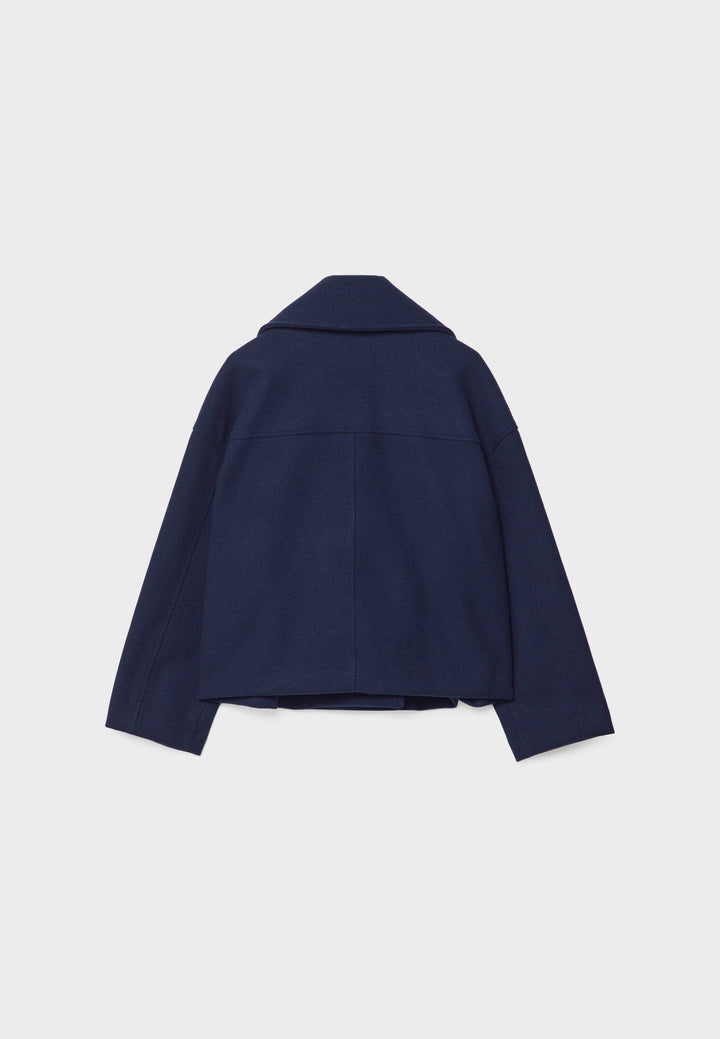 Veste courte chic à double boutonnage