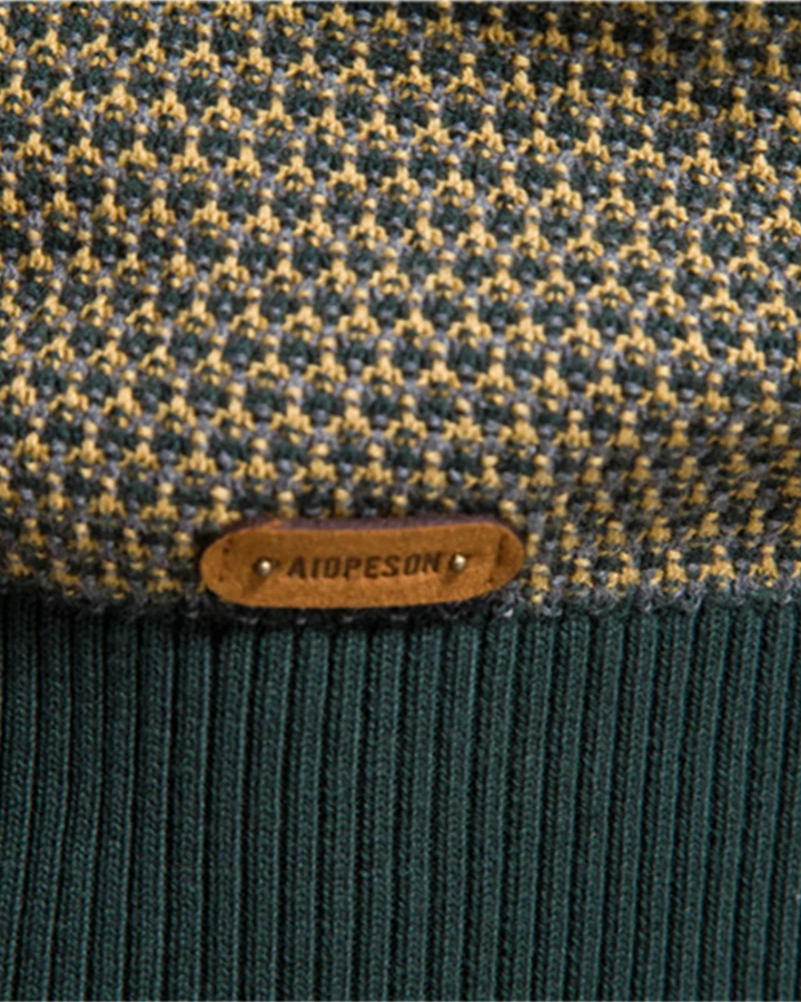 Men's Chequered Sweater