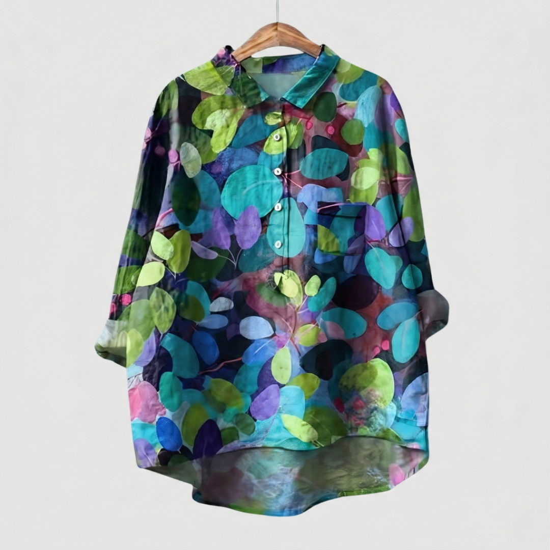 Madeleine | Chemise florale premium au tombé élégant