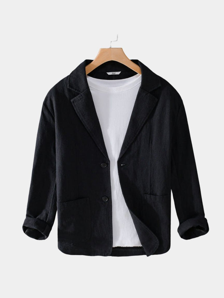 Linen summer blazer