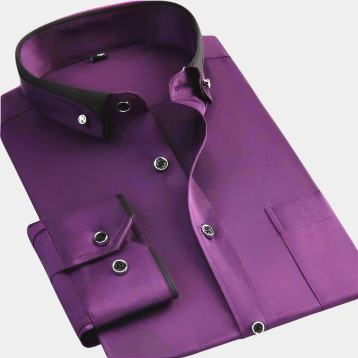 CHEMISE CLASSIQUE HOMME À MANCHES LONGUES