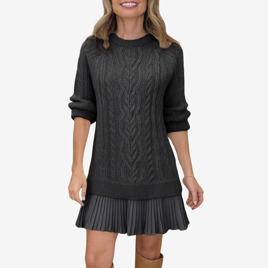 Camille Cannes | Robe Pull en Maille