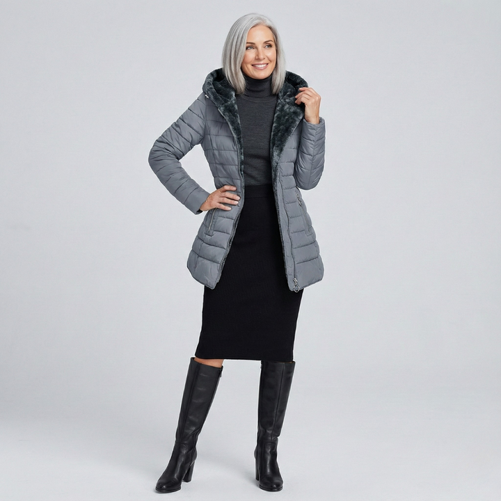 Manteau Louise | Doudoune Cintrée à Doublure Nuage