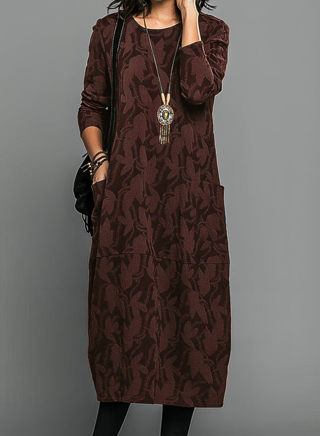 Camille Cannes | Robe Longue Douce & Confort d’Hiver
