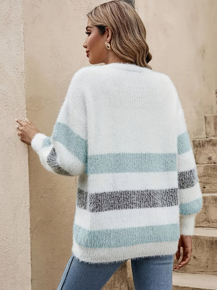 Camille Cannes | Cardigan rayé femme
