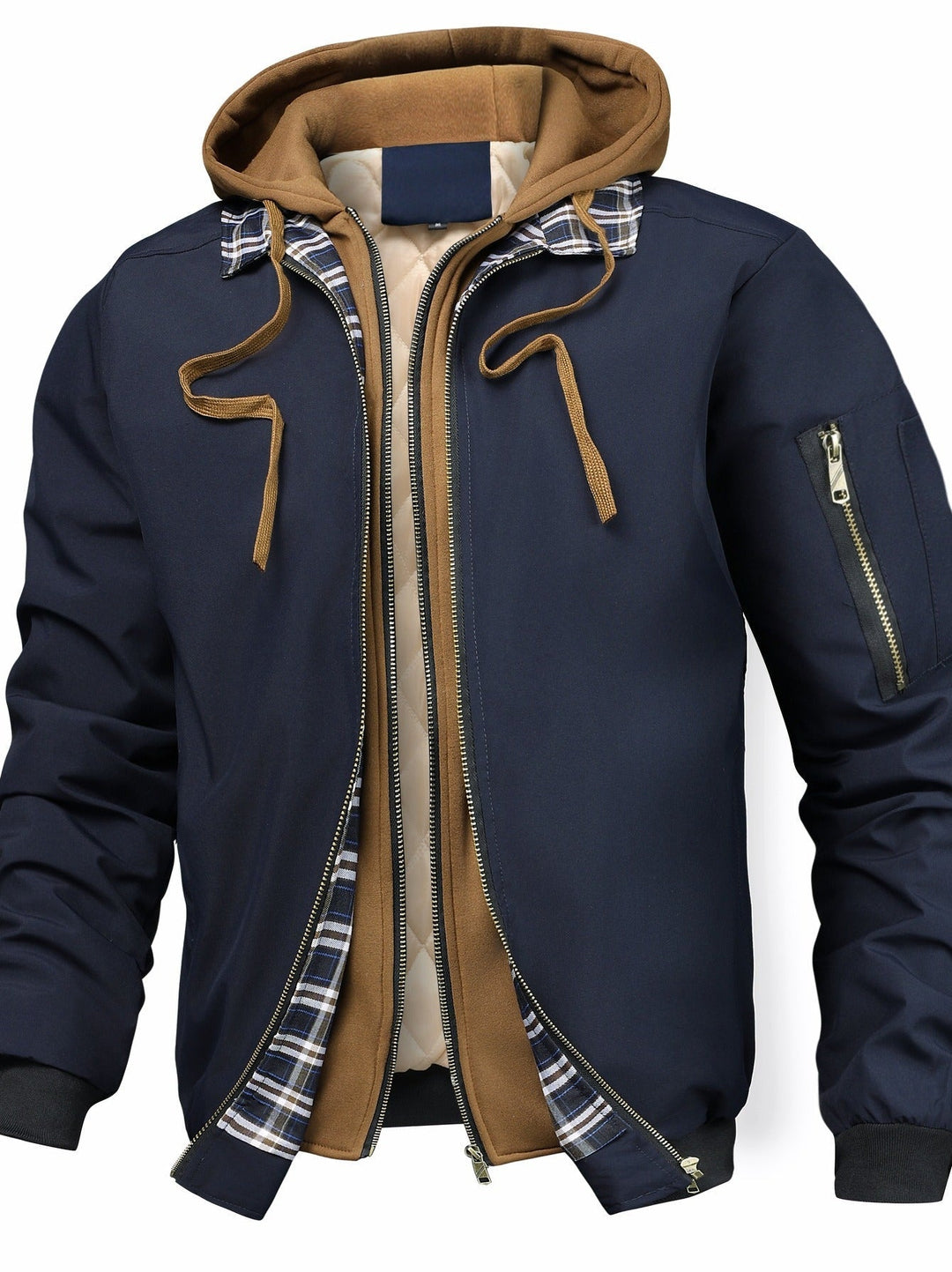 VESTE BOMBER REMBOURRÉE POUR HOMME