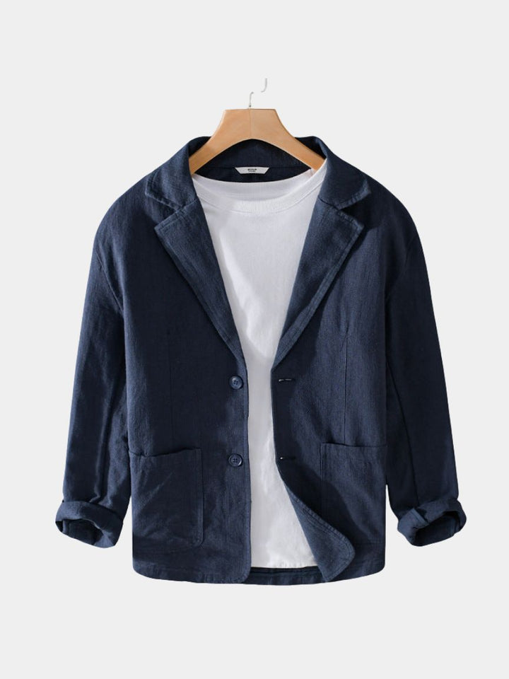 Linen summer blazer