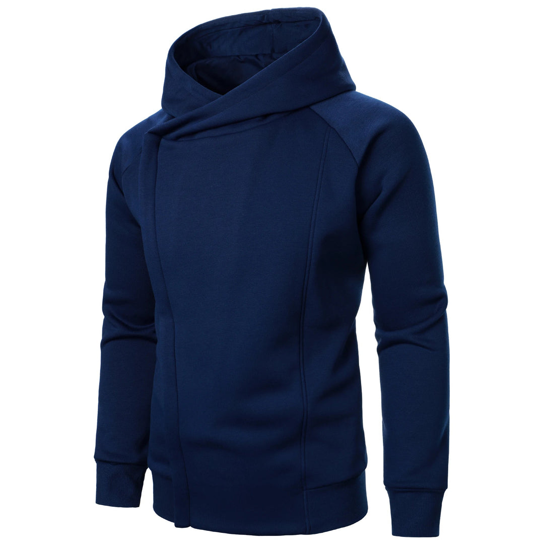 SWEAT À CAPUCHE ZIPPÉ CROISÉ POUR HOMME