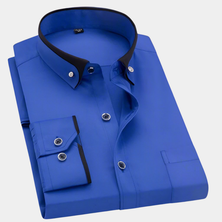 CHEMISE CLASSIQUE HOMME À MANCHES LONGUES