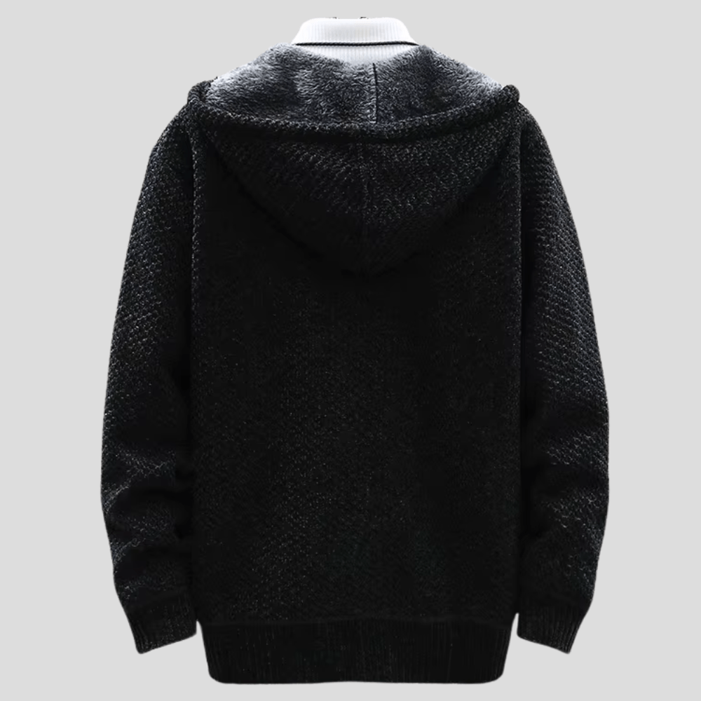 VESTE ÉLÉGANTE AVEC CAPUCHE