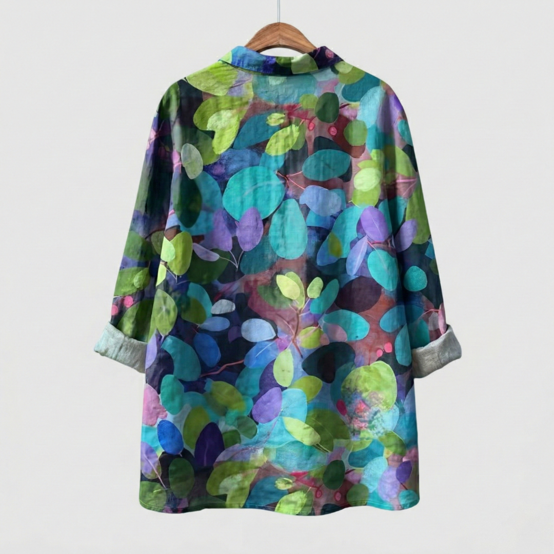 Madeleine | Chemise florale premium au tombé élégant