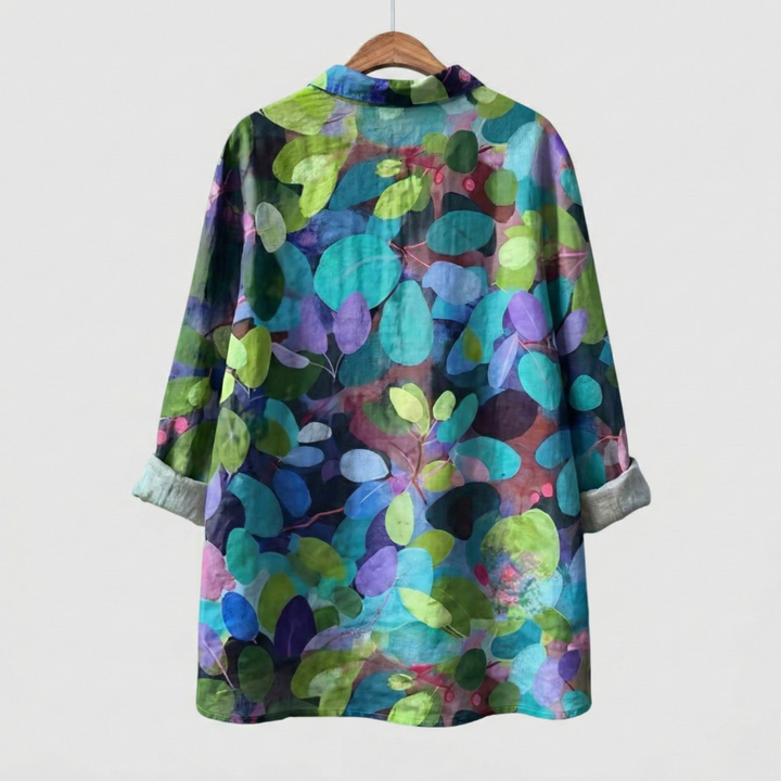 Madeleine | Chemise florale premium au tombé élégant