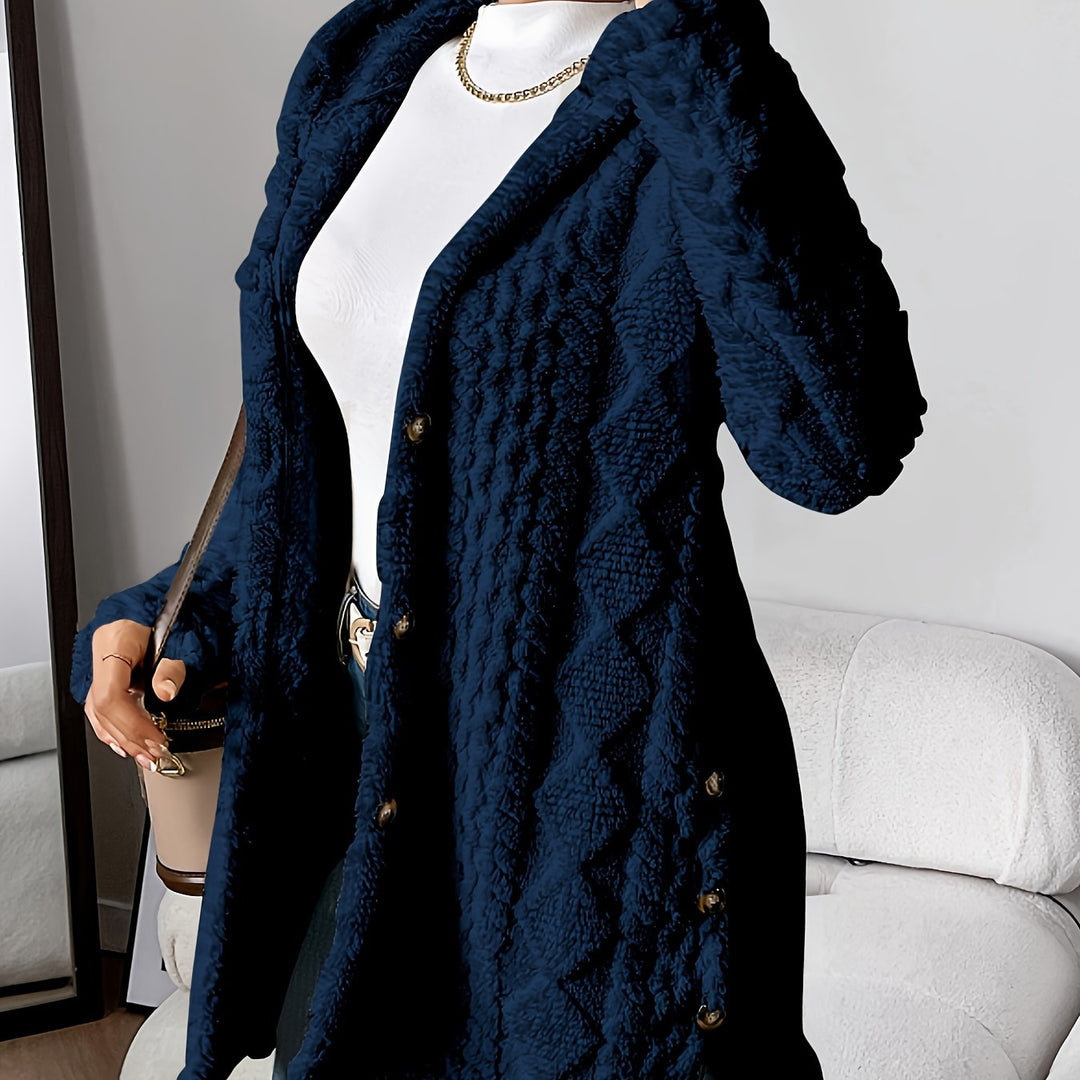 Camille Cannes | Manteau teddy chic