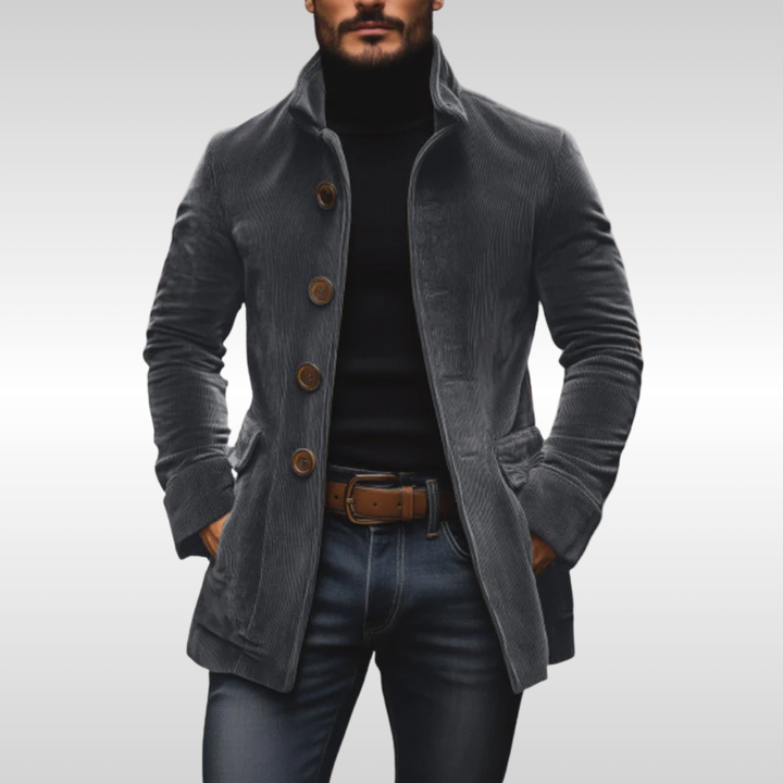 VESTE CÔTELÉE ÉLÉGANTE POUR HOMME