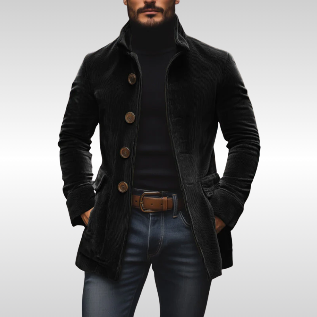 VESTE CÔTELÉE ÉLÉGANTE POUR HOMME