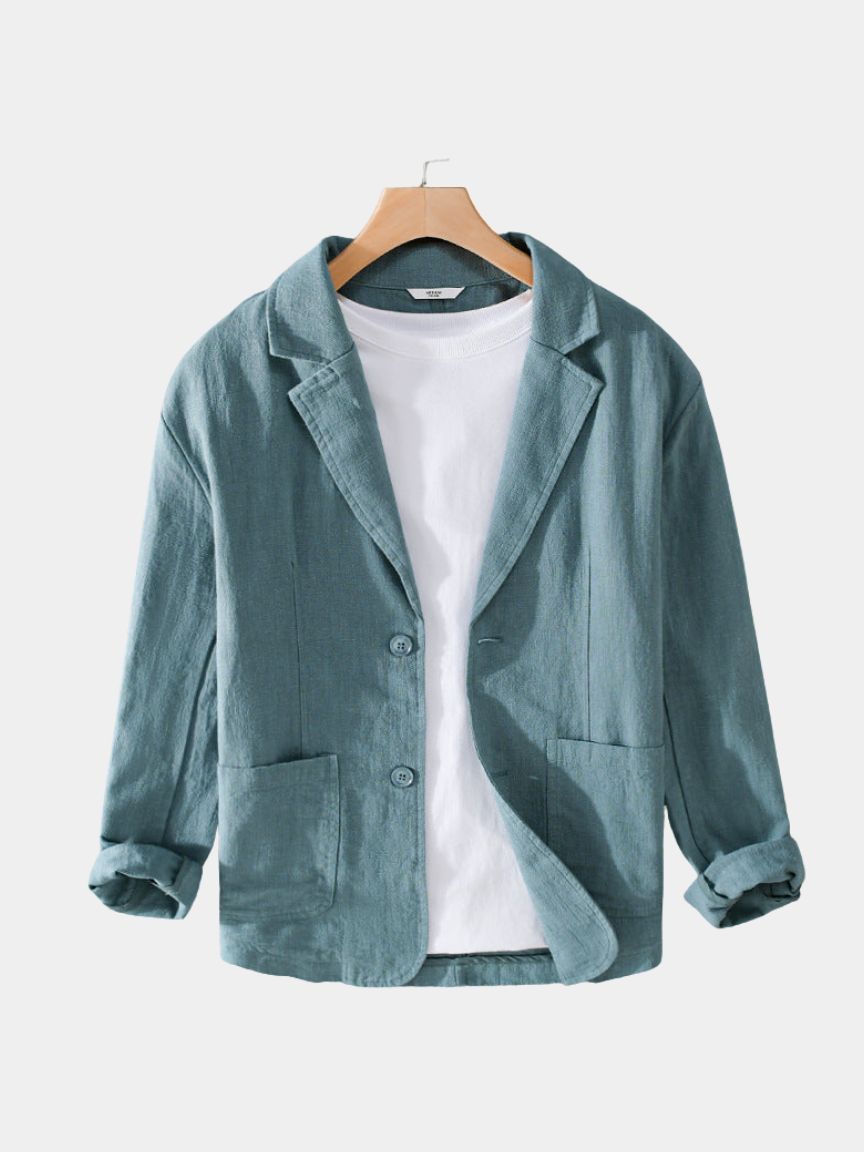 Linen summer blazer