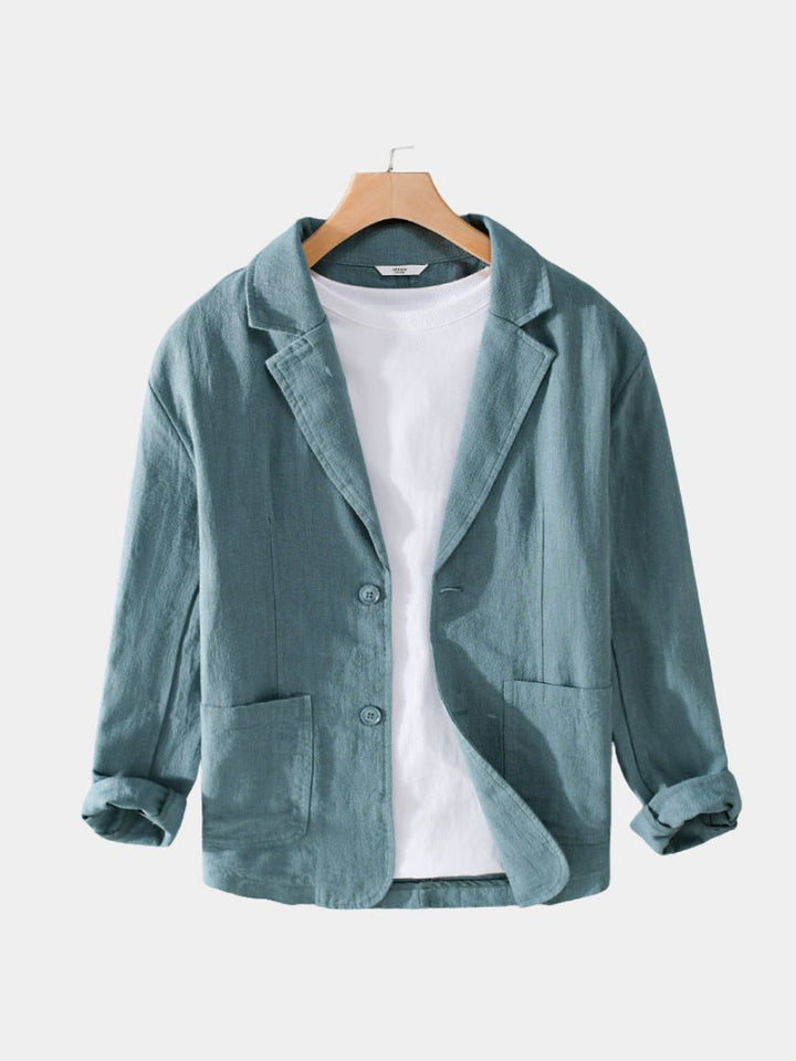 Linen summer blazer