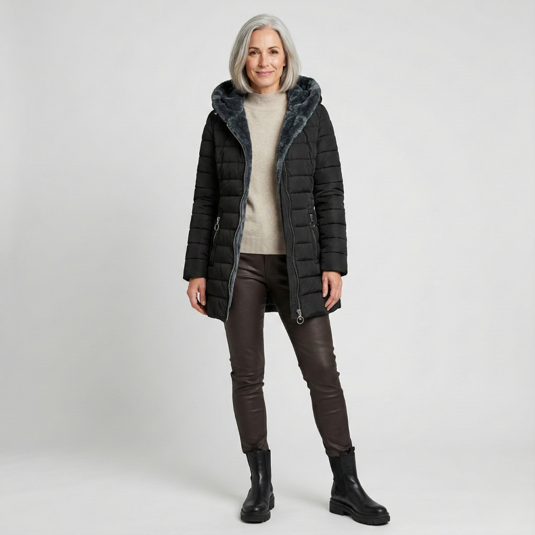 Manteau Louise | Doudoune Cintrée à Doublure Nuage