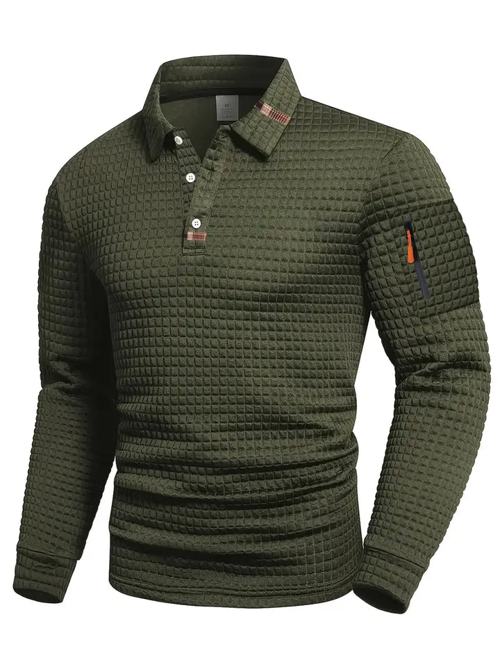 CHEMISE CLASSIQUE À MANCHES LONGUES POUR HOMMES