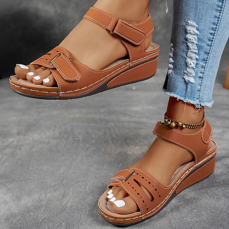 Sandales Camille Cannes™ | Élégance Confort & Maintien Absolu