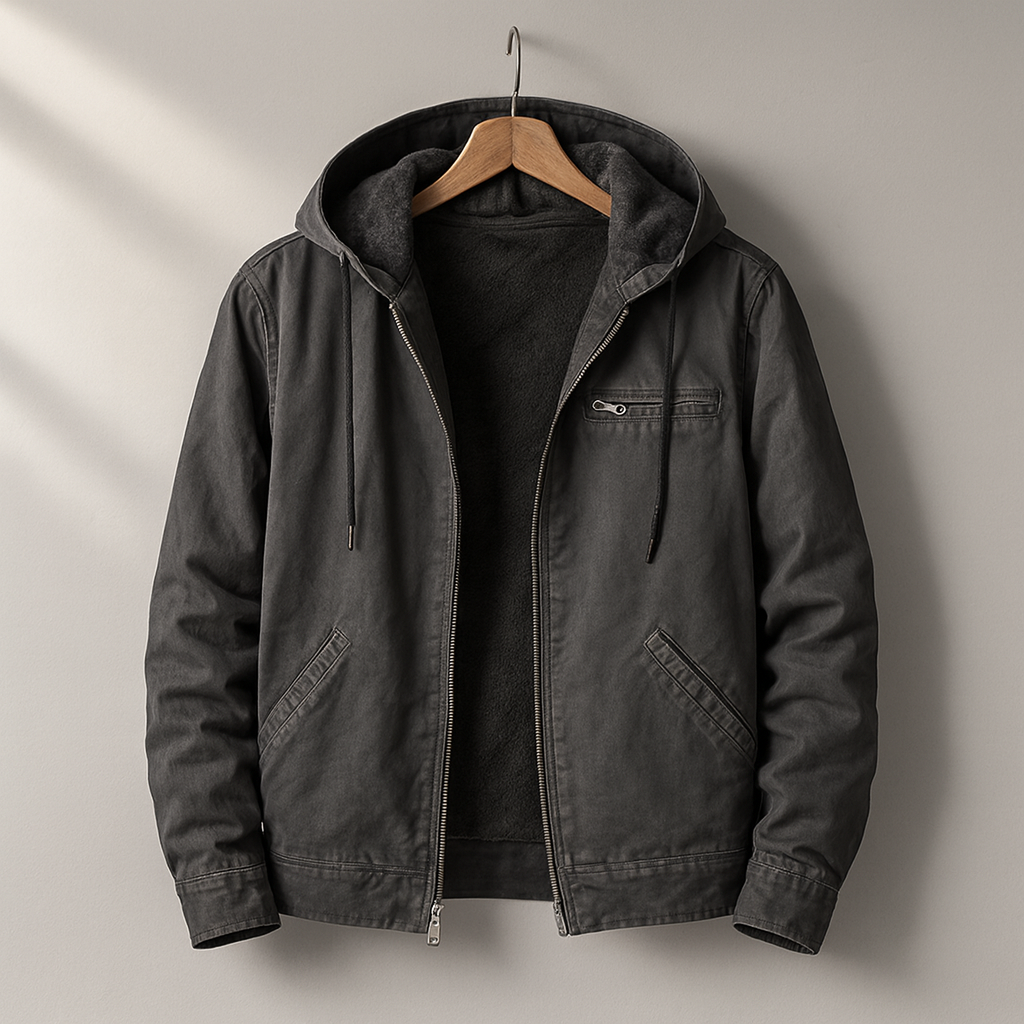 VESTE DOUBLÉE POLAIRE POUR HOMME