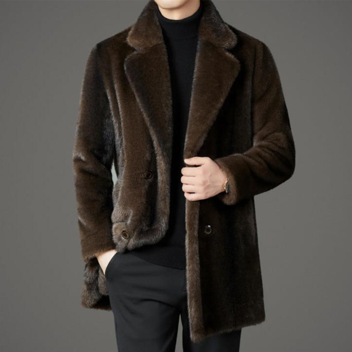 MANTEAU EN VISON DE LUXE