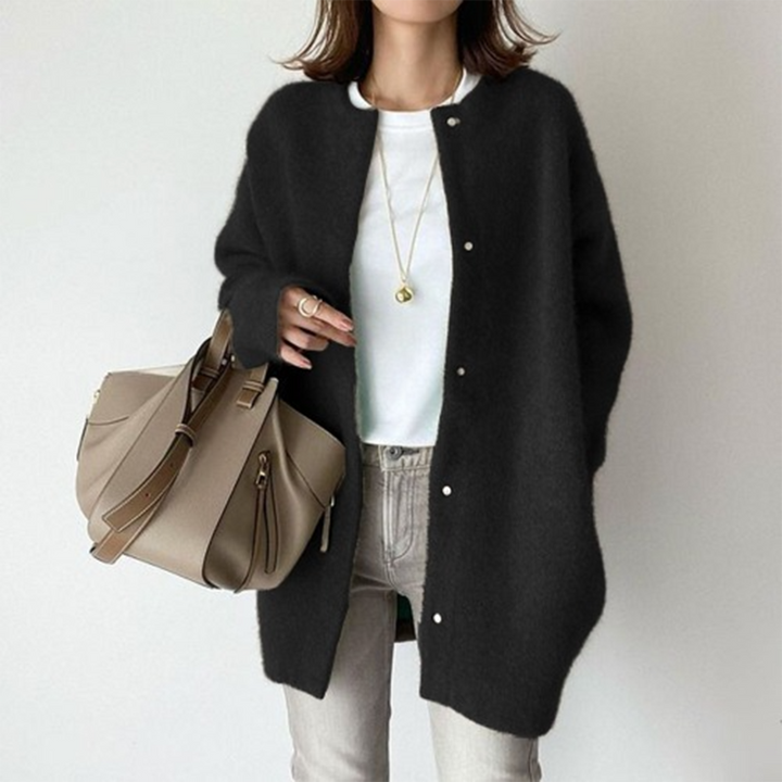 Blandine | Gilet long en cachemire